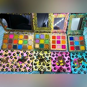 Revolution Lion King Eyeshadow Palettes. Complete Set